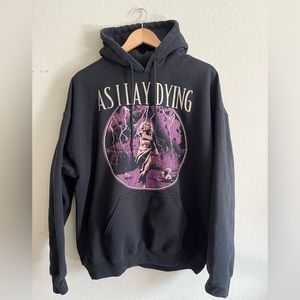 Vintage As I Lay Dying concert hoodie